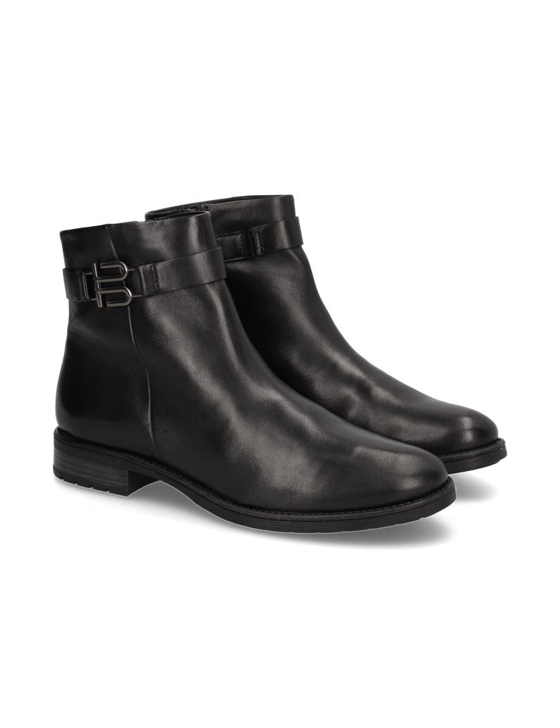 TT.-BAGATT-Glattleder-Boot-schwarz