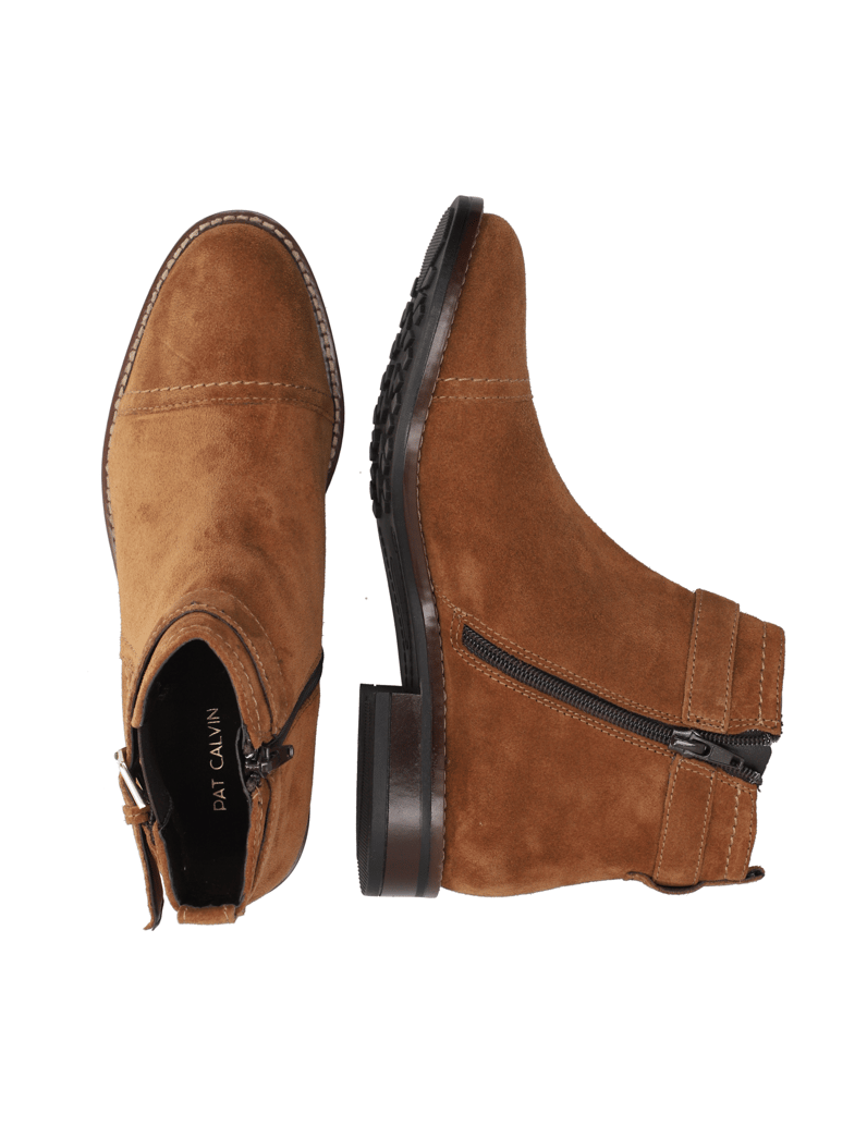 Pat-Calvin-Veloursleder-Chelsea-Boot-cognac