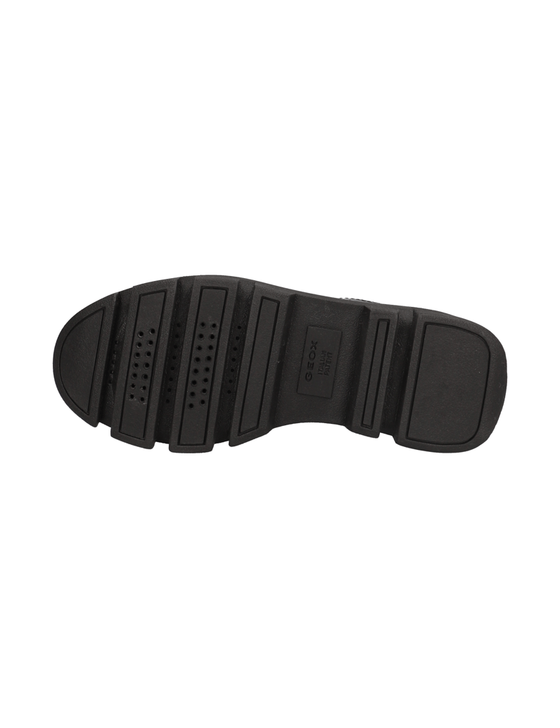 GEOX-Glattleder-Boot-schwarz