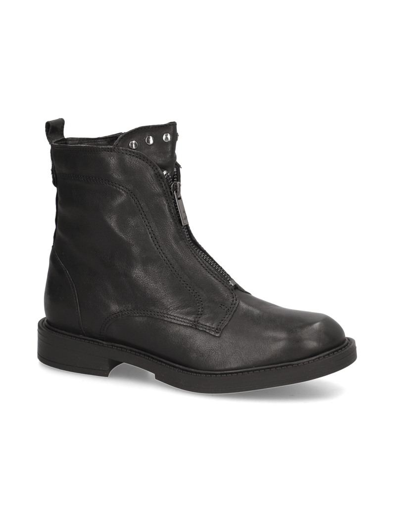 Pat-Calvin-Glattleder-Boot-schwarz