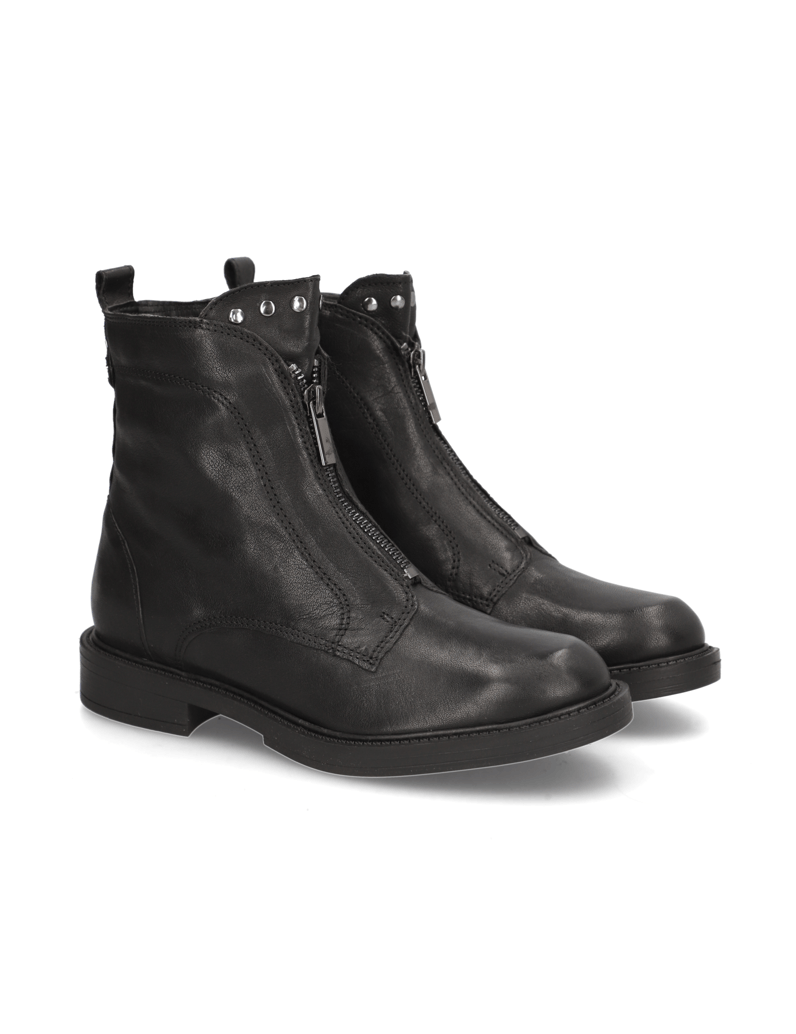 Pat-Calvin-Glattleder-Boot-schwarz