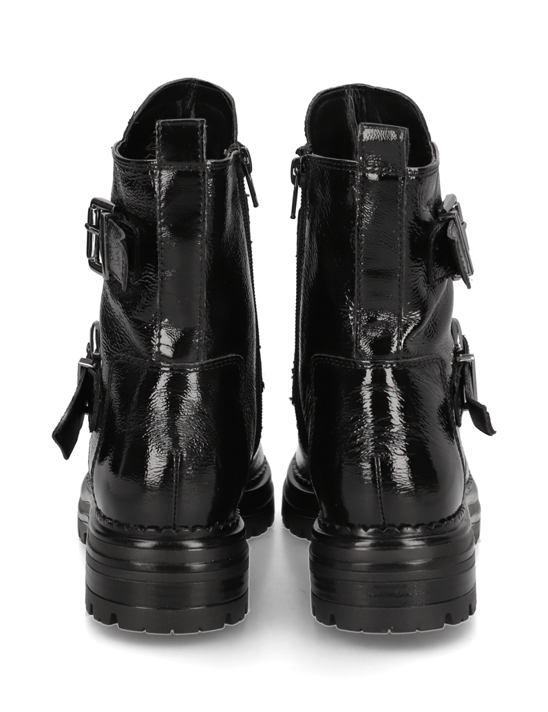 Pat-Calvin-Lackleder-Boot-schwarz