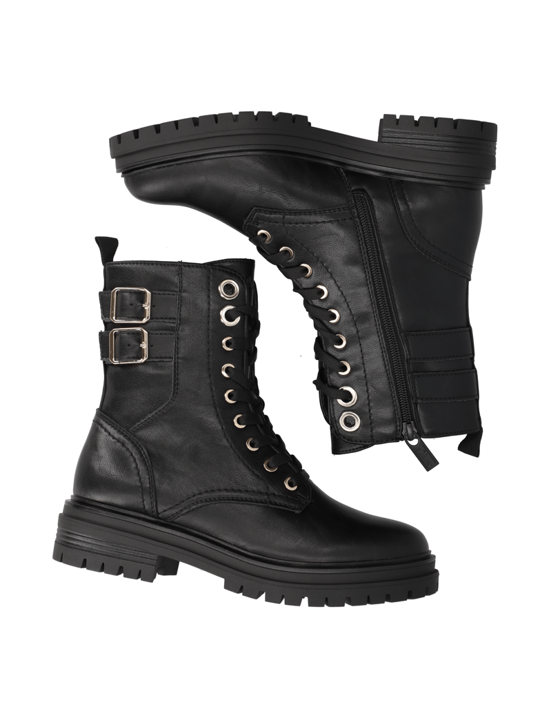 S.Oliver-Schnürboot-schwarz