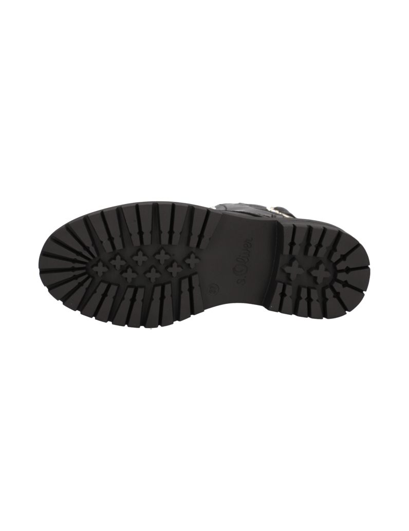 S.Oliver-Schnürboot-schwarz