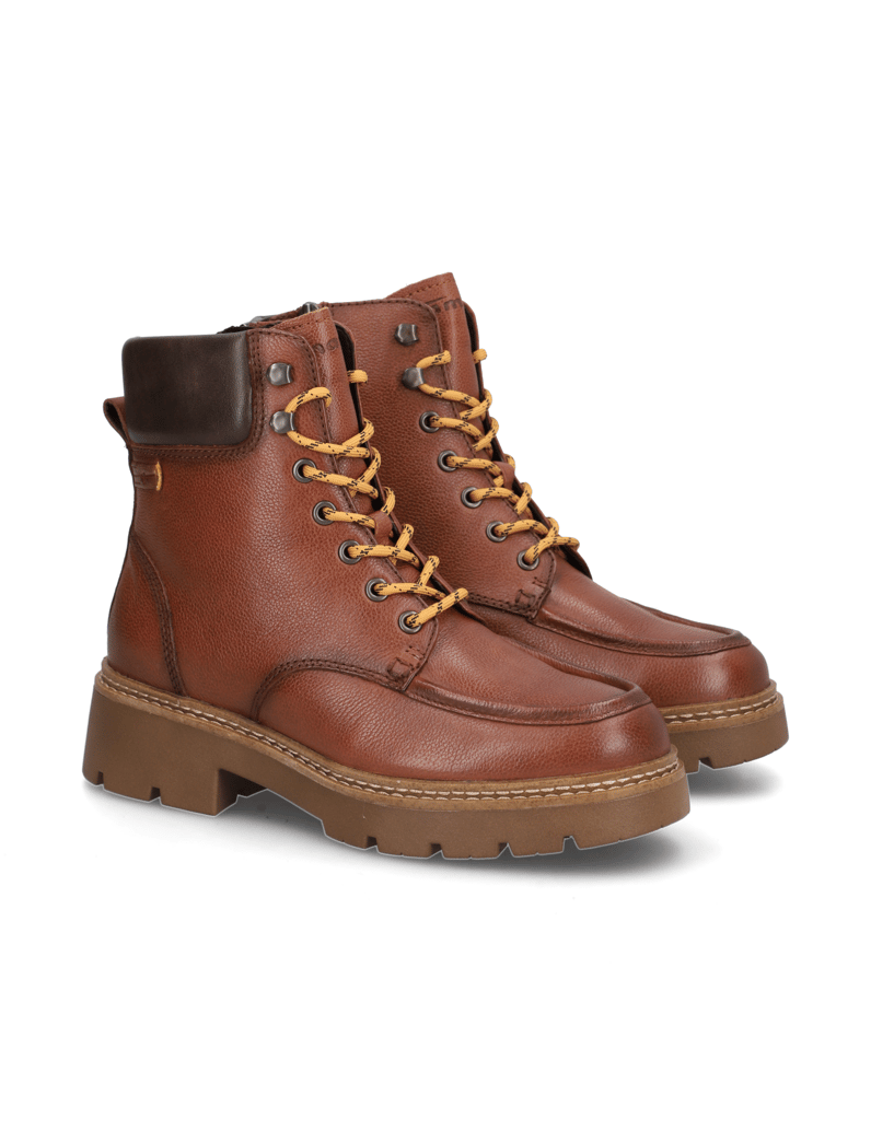 TAMARIS-Schnürboot-cognac