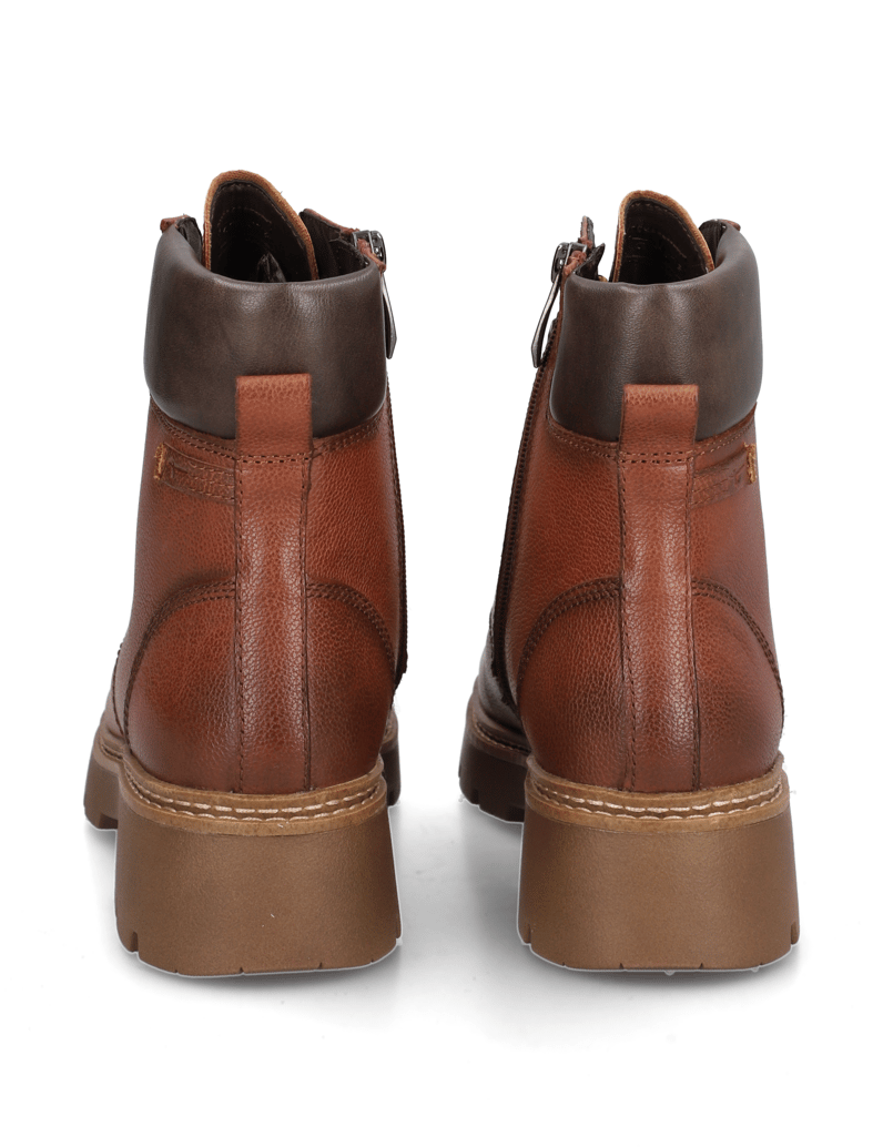 TAMARIS-Schnürboot-cognac
