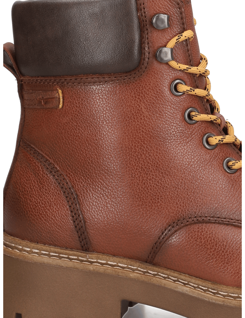 TAMARIS-Schnürboot-cognac