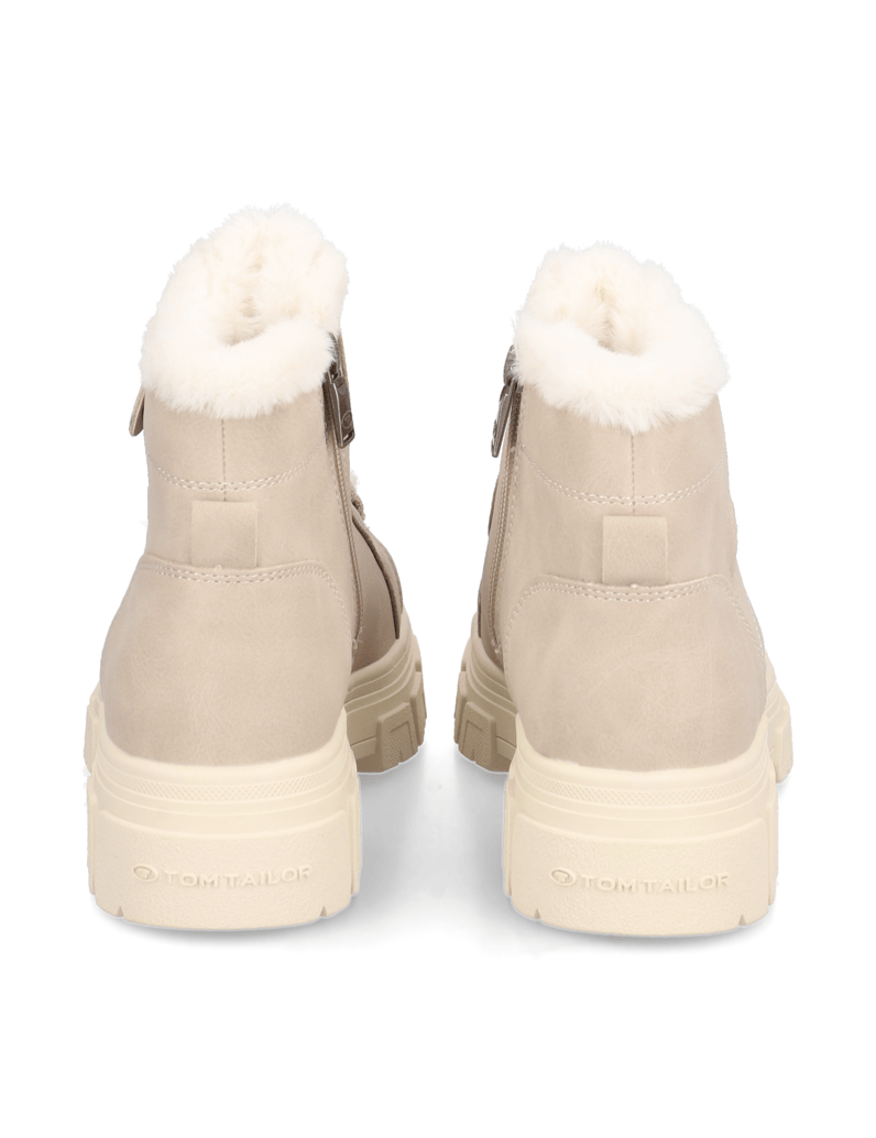 Tom-Tailor-Schnürboot-beige