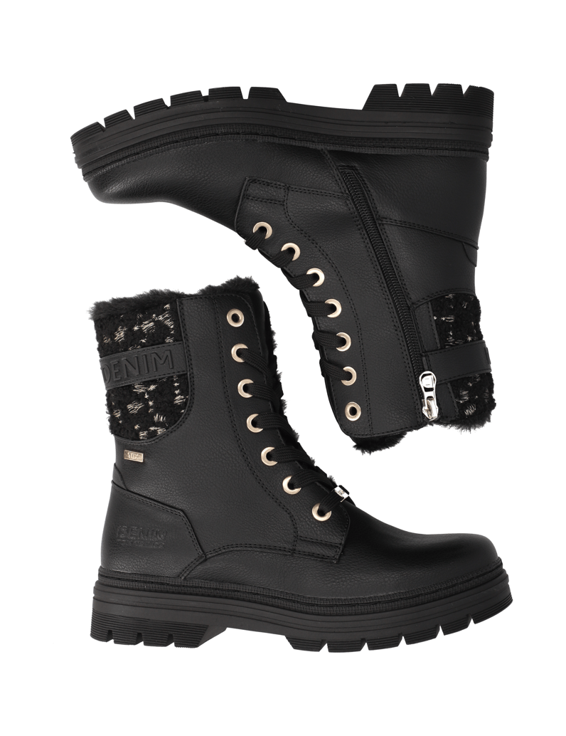 Tom-Tailor-Schnürboot-schwarz