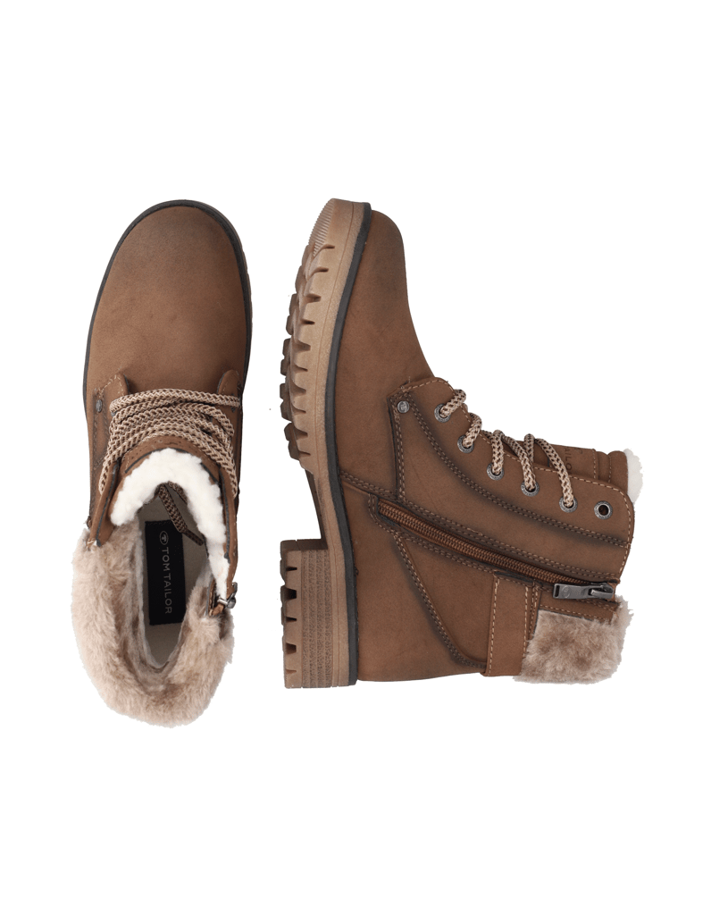 Tom-Tailor-Schnürboot-braun