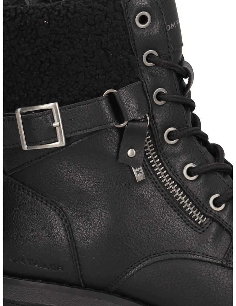 Tom-Tailor-Schnürboot-schwarz