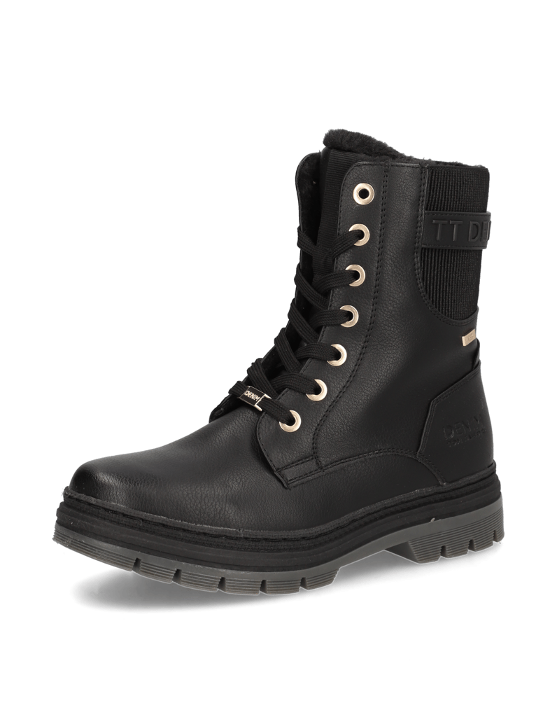 Tom-Tailor-Schnürboot-schwarz