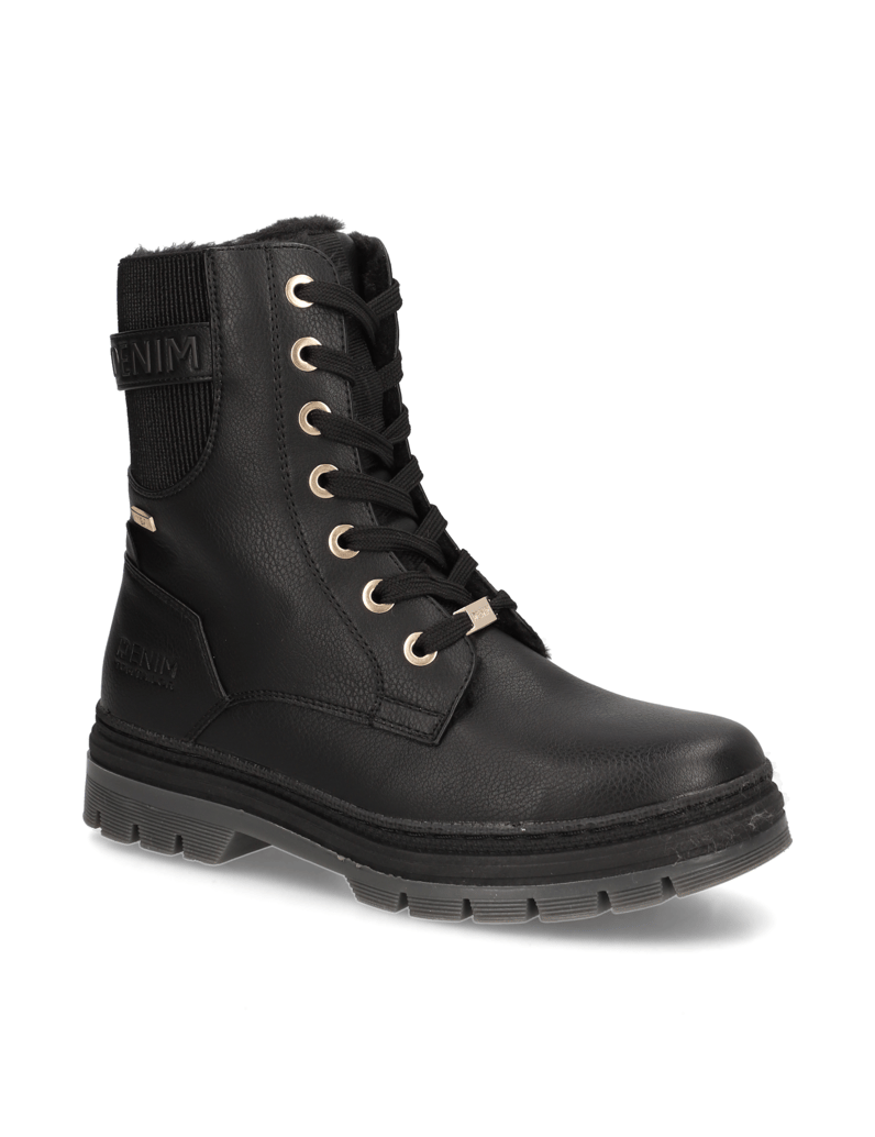 Tom-Tailor-Schnürboot-schwarz