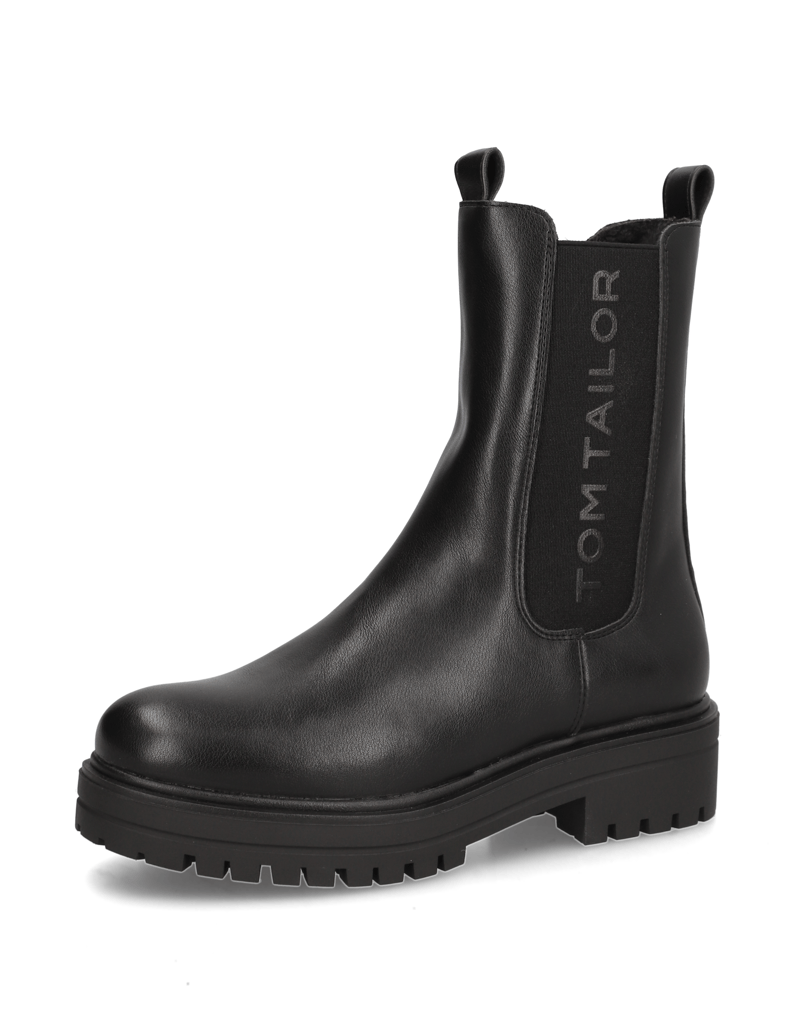 Tom-Tailor-Chelsea-Boot-schwarz