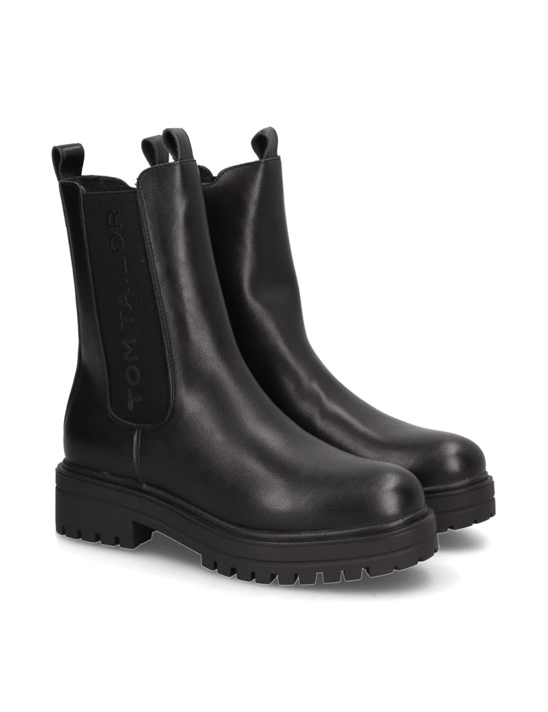Tom-Tailor-Chelsea-Boot-schwarz