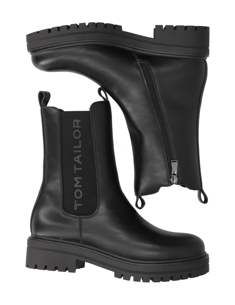 Tom-Tailor-Chelsea-Boot-schwarz