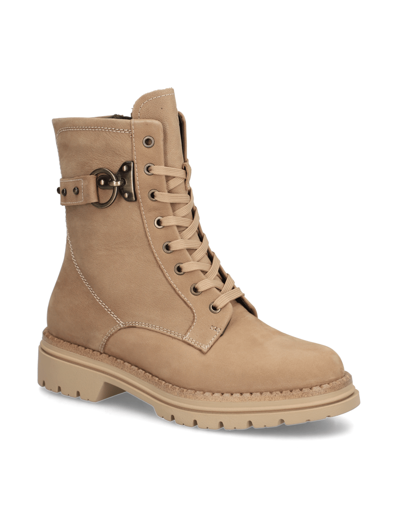 TAMARIS-Schnürboot-beige