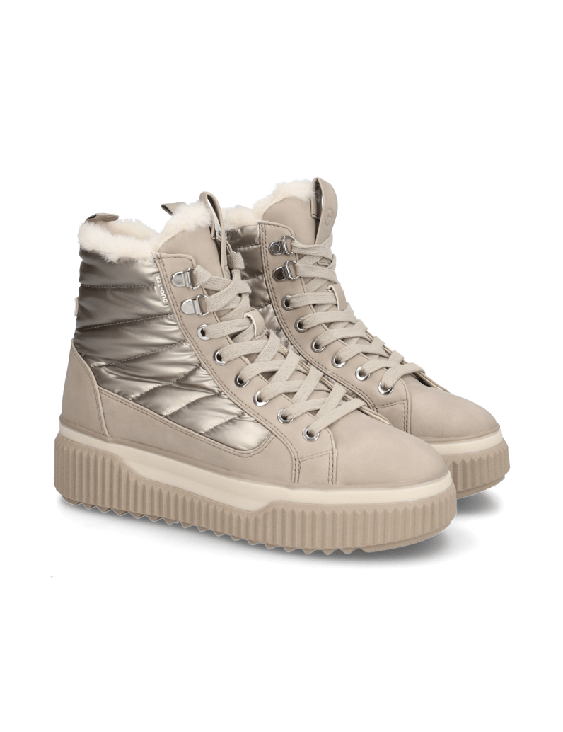 TAMARIS-Schnürboot-beige