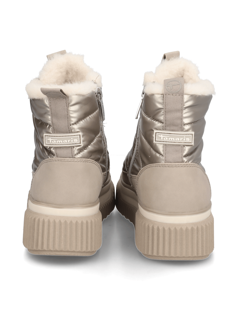 TAMARIS-Schnürboot-beige