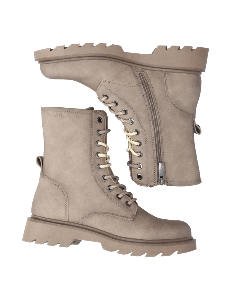 TAMARIS-Schnürboot-beige