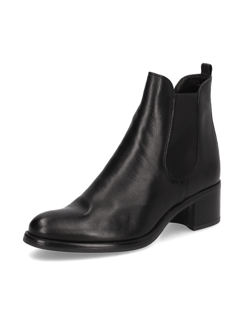 Pat-Calvin-Glattleder-Stiefelette-schwarz