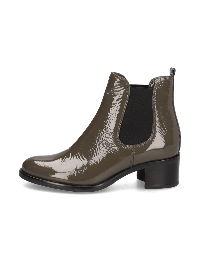 Pat-Calvin-Lackleder-Stiefelette-schwarz