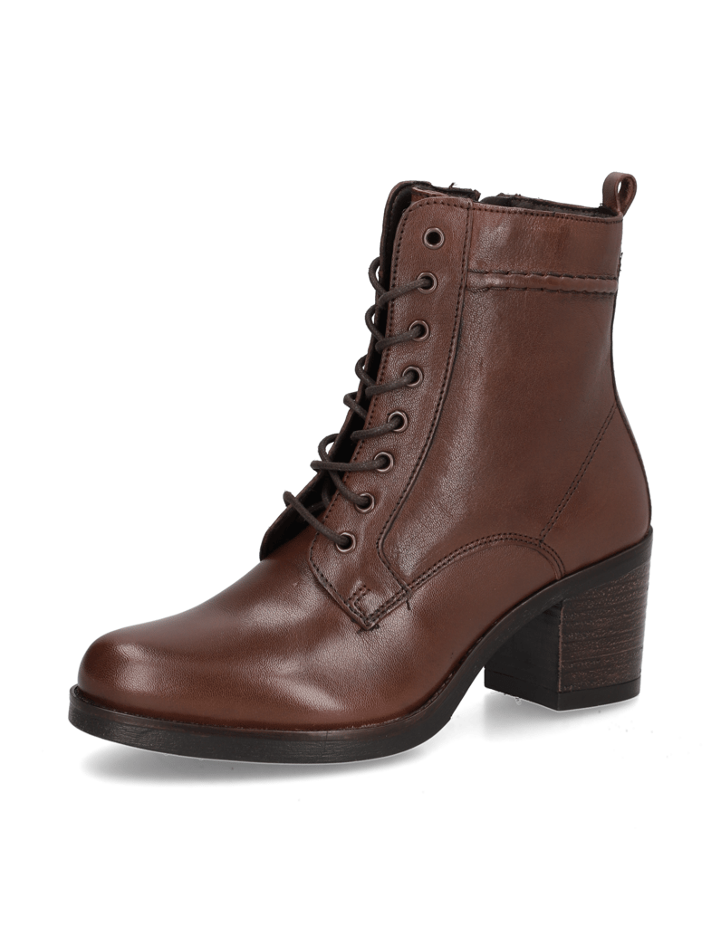 Pat-Calvin-Glattleder-Schnürstiefelette-braun