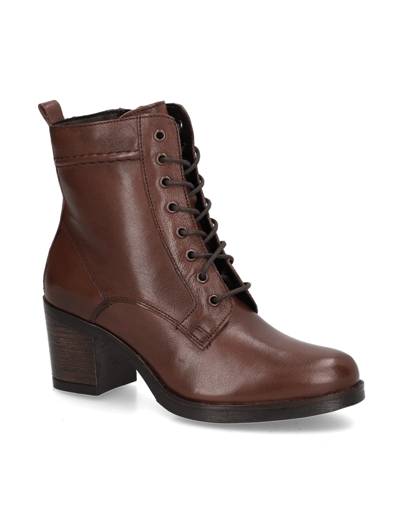 Pat-Calvin-Glattleder-Schnürstiefelette-braun