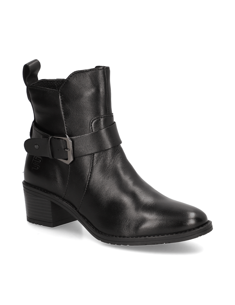 TT.-BAGATT-Glattleder-Stiefelette-schwarz