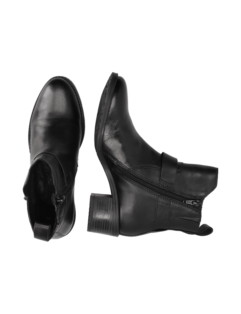 TT.-BAGATT-Glattleder-Stiefelette-schwarz