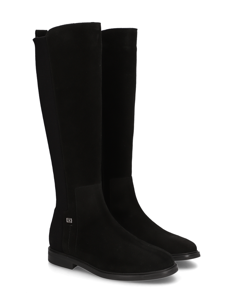 Tommy-Hilfiger-ESSENTIAL-FLAT-LONG-BOOT-schwarz