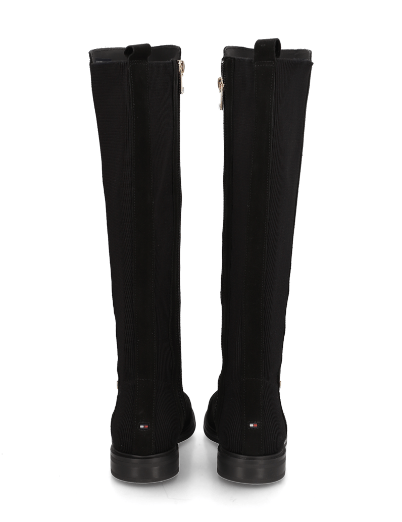 Tommy-Hilfiger-ESSENTIAL-FLAT-LONG-BOOT-schwarz