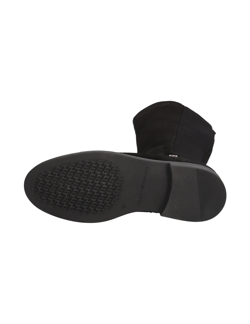 Tommy-Hilfiger-ESSENTIAL-FLAT-LONG-BOOT-schwarz