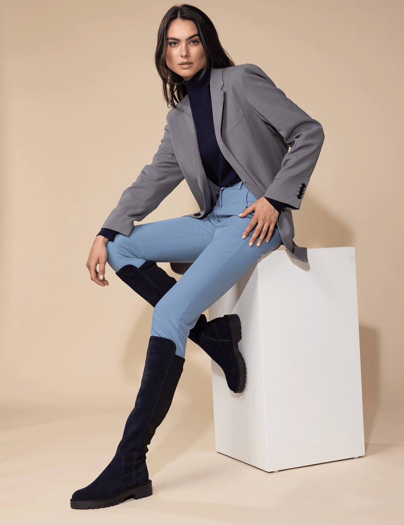 Pat-Calvin-Lederkombination-Stiefel-schwarz