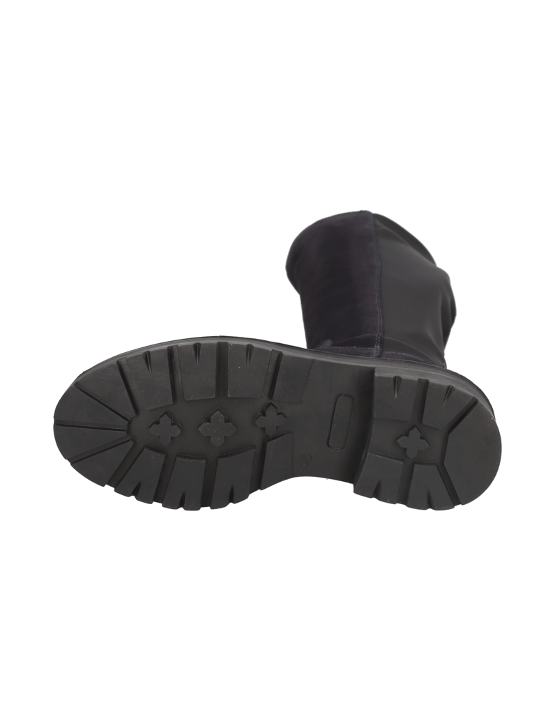 Pat-Calvin-Lederkombination-Stiefel-schwarz