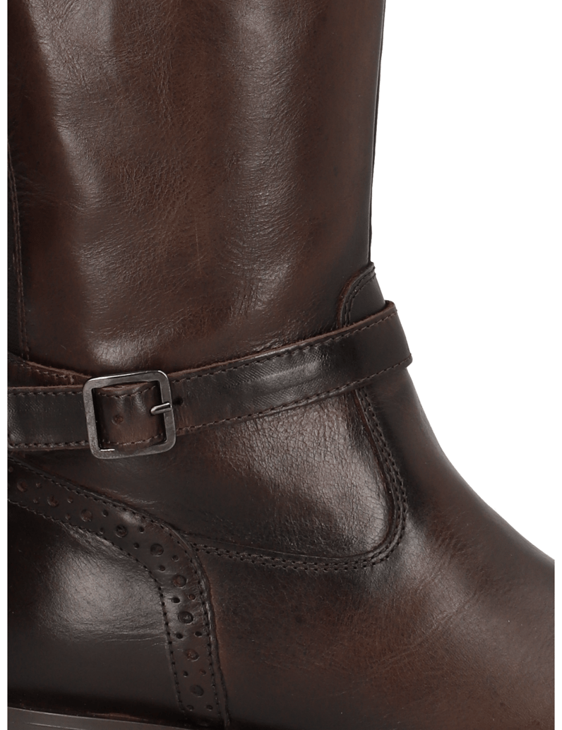 Pat-Calvin-Glattleder-Stiefel-braun