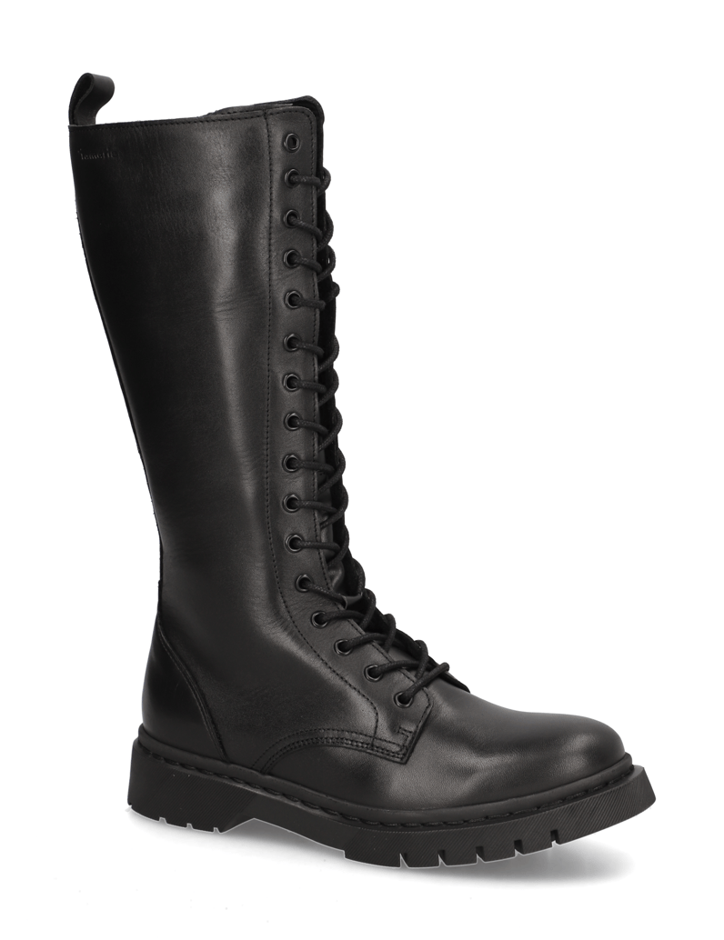 TAMARIS-Glattleder-Stiefel-schwarz