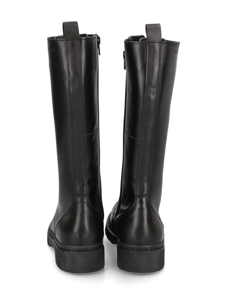 TAMARIS-Glattleder-Stiefel-schwarz