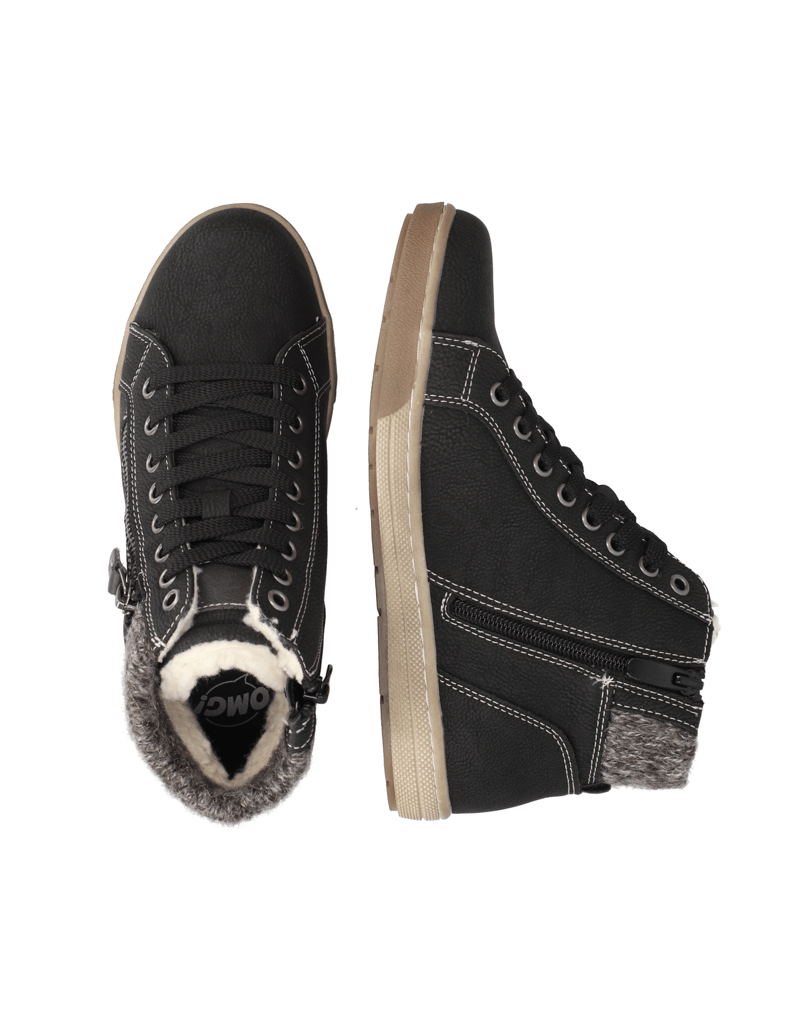 OMG!-Sneaker-Mid-Cut-schwarz
