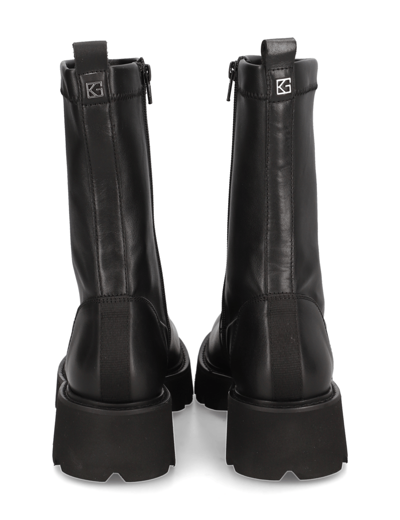 Kate-Gray-Lederkombination-Boot-schwarz