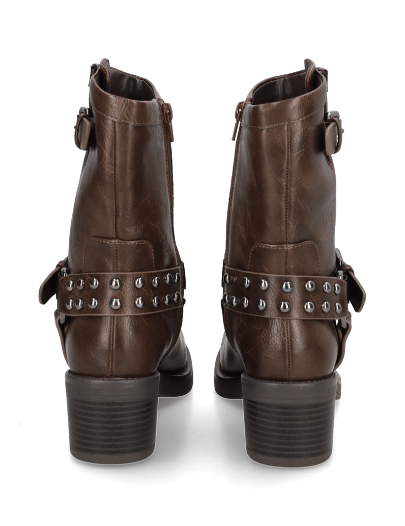 OMG!-Lederimitat-Boot-schwarz