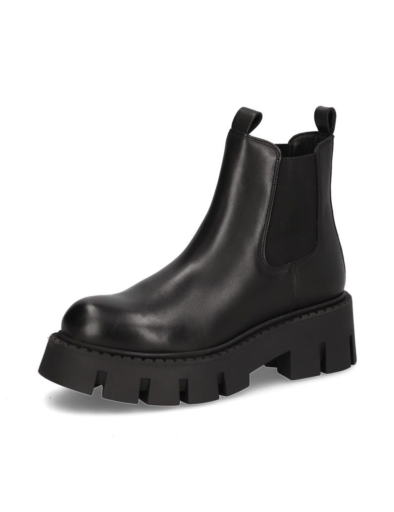 Kate-Gray-Glattleder-Chelsea-Boot-schwarz