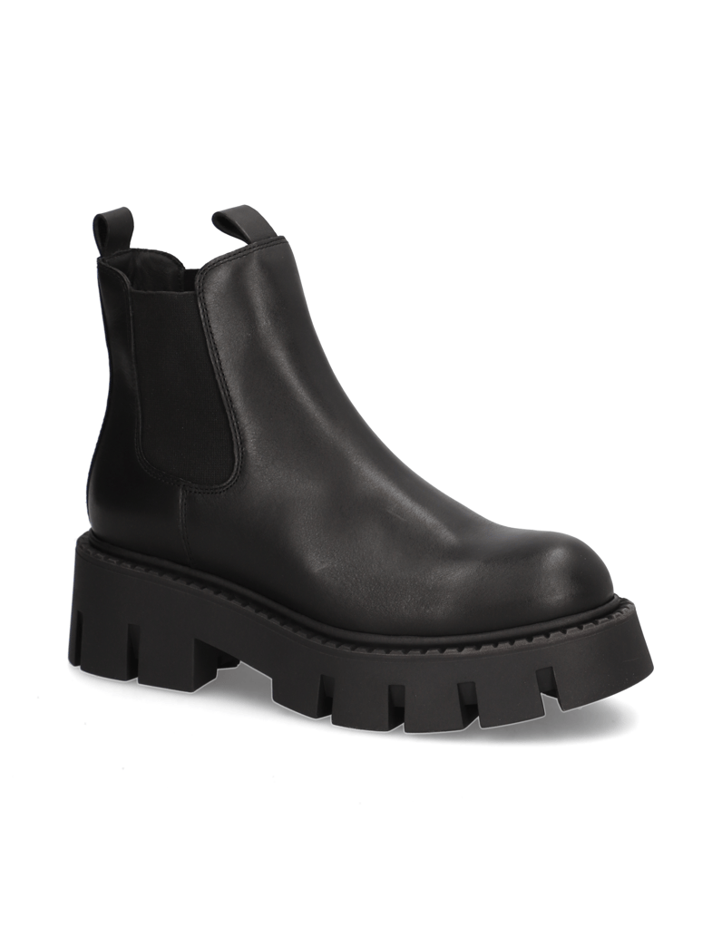 Kate-Gray-Glattleder-Chelsea-Boot-schwarz