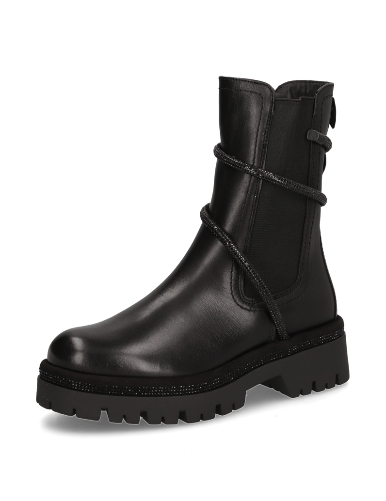 Kate-Gray-Glattleder-Chelsea-Boot-schwarz