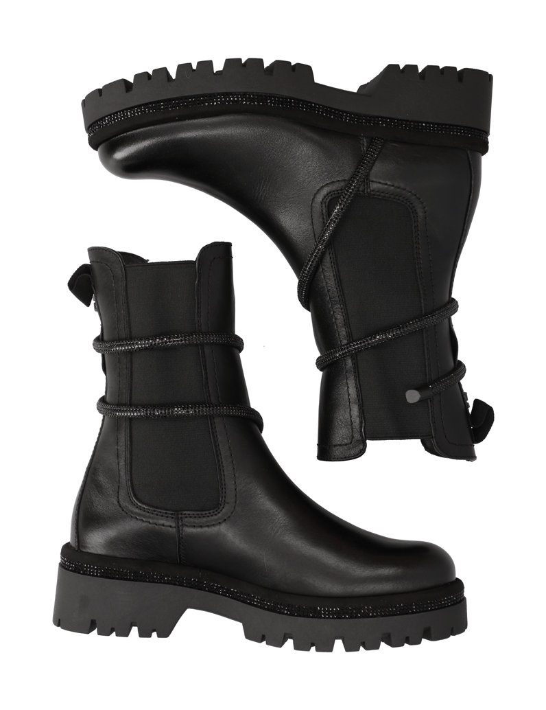 Kate-Gray-Glattleder-Chelsea-Boot-schwarz