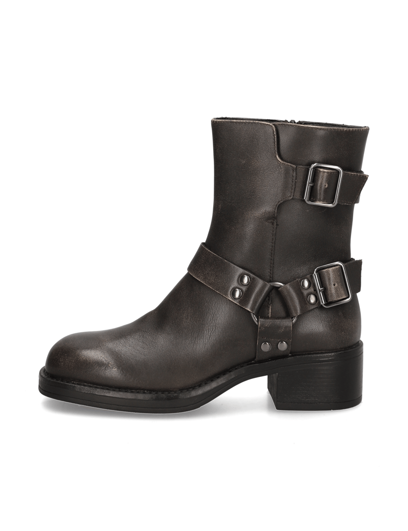 Kate-Gray-Glattleder-Boot-grau