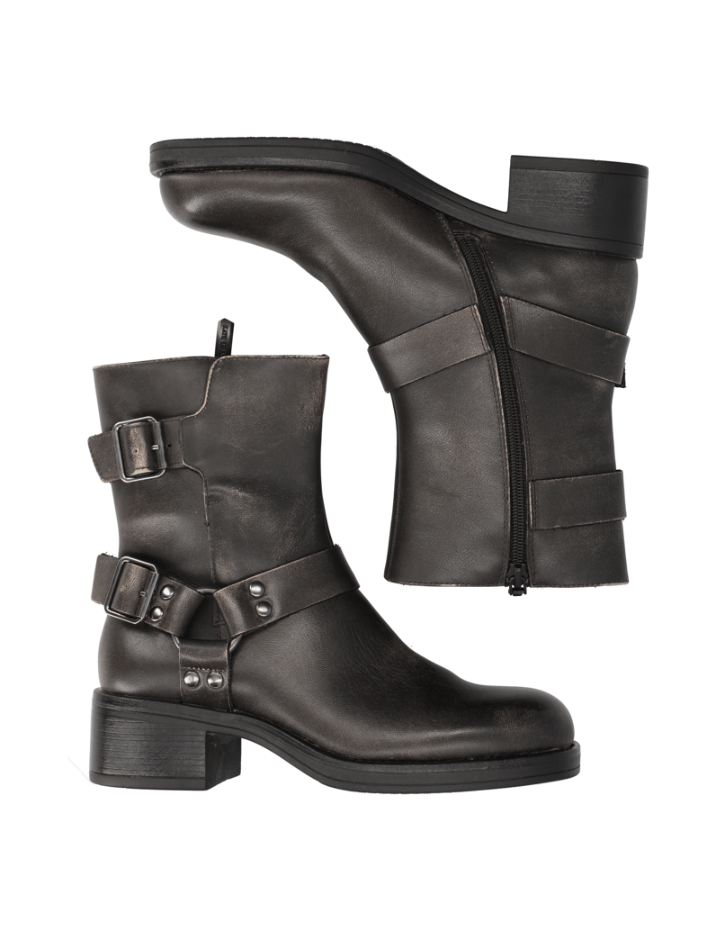 Kate-Gray-Glattleder-Boot-grau