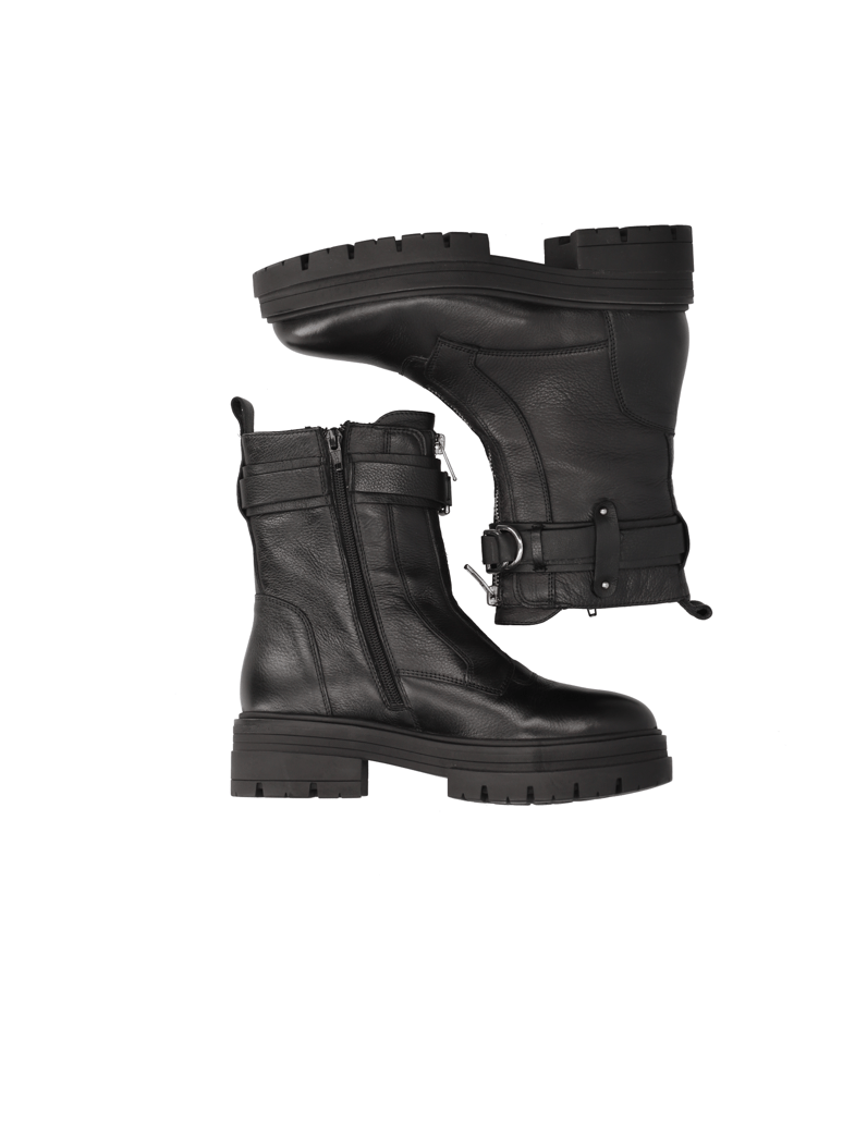 Kate-Gray-Glattleder-Boot-schwarz