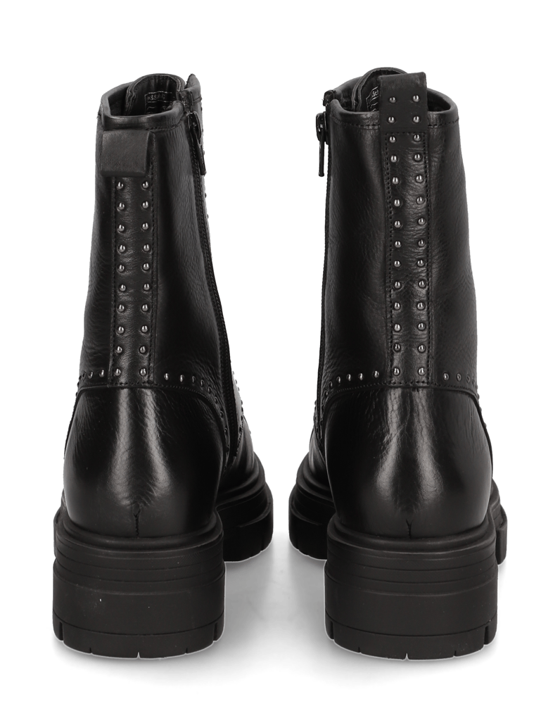 Kate-Gray-Glattleder-Schnürboot-schwarz