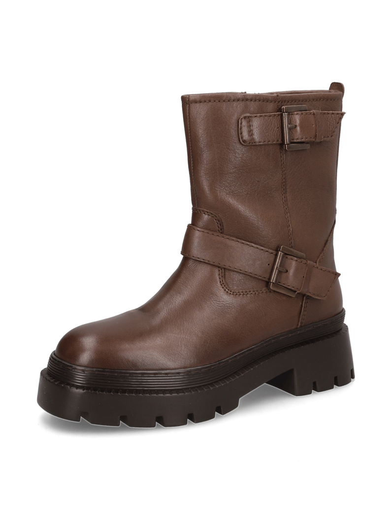 Kate-Gray-Glattleder-Boot-braun
